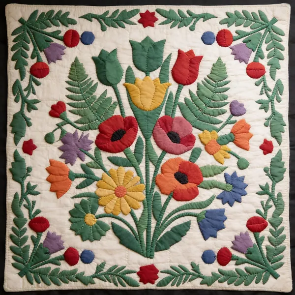 Botanical Bouquet quilt pattern