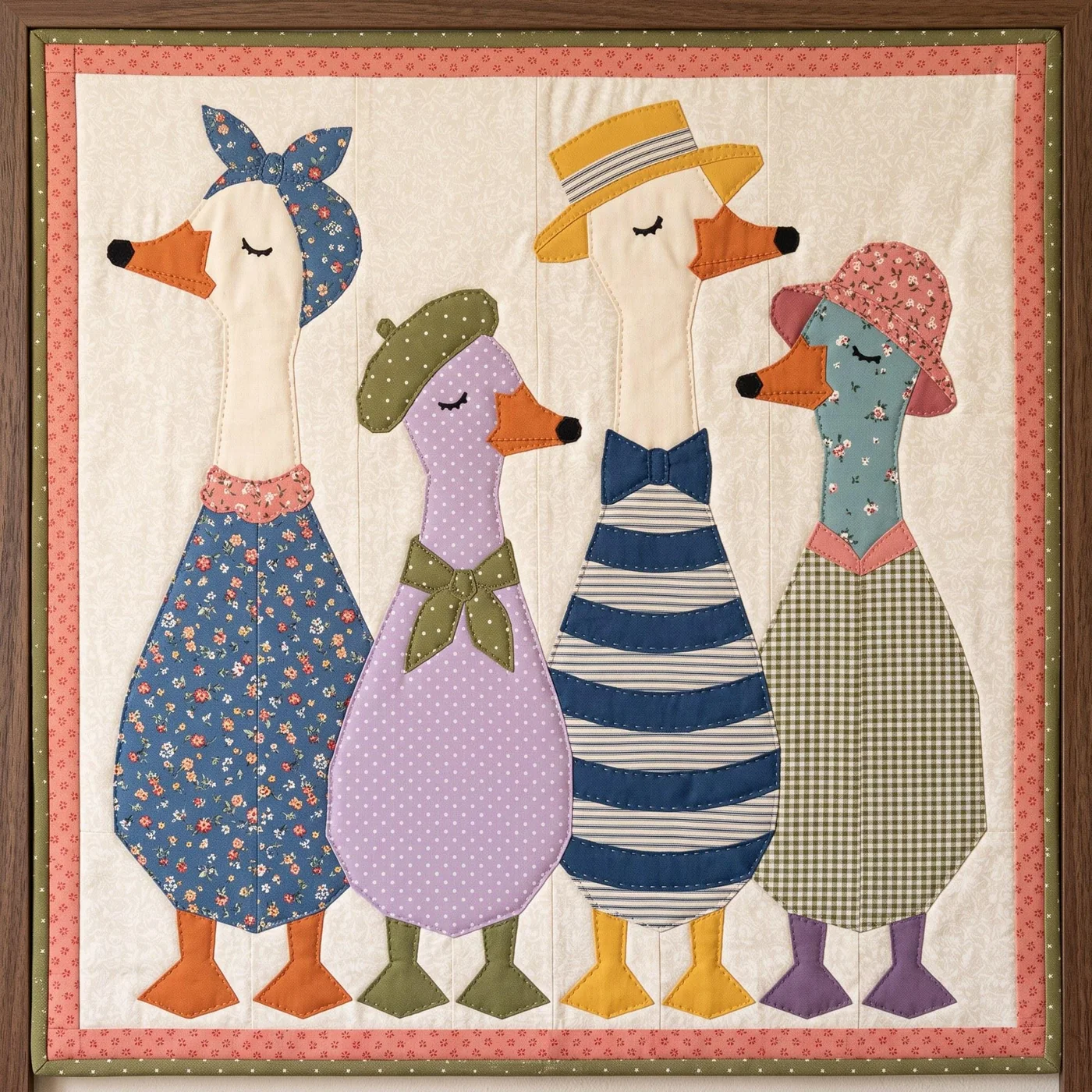 Dressed Geese quilt pattern