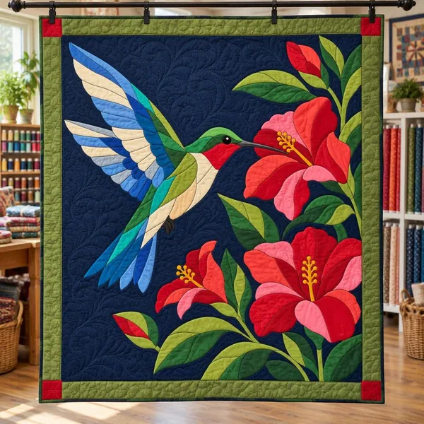 Hummingbird quilt pattern