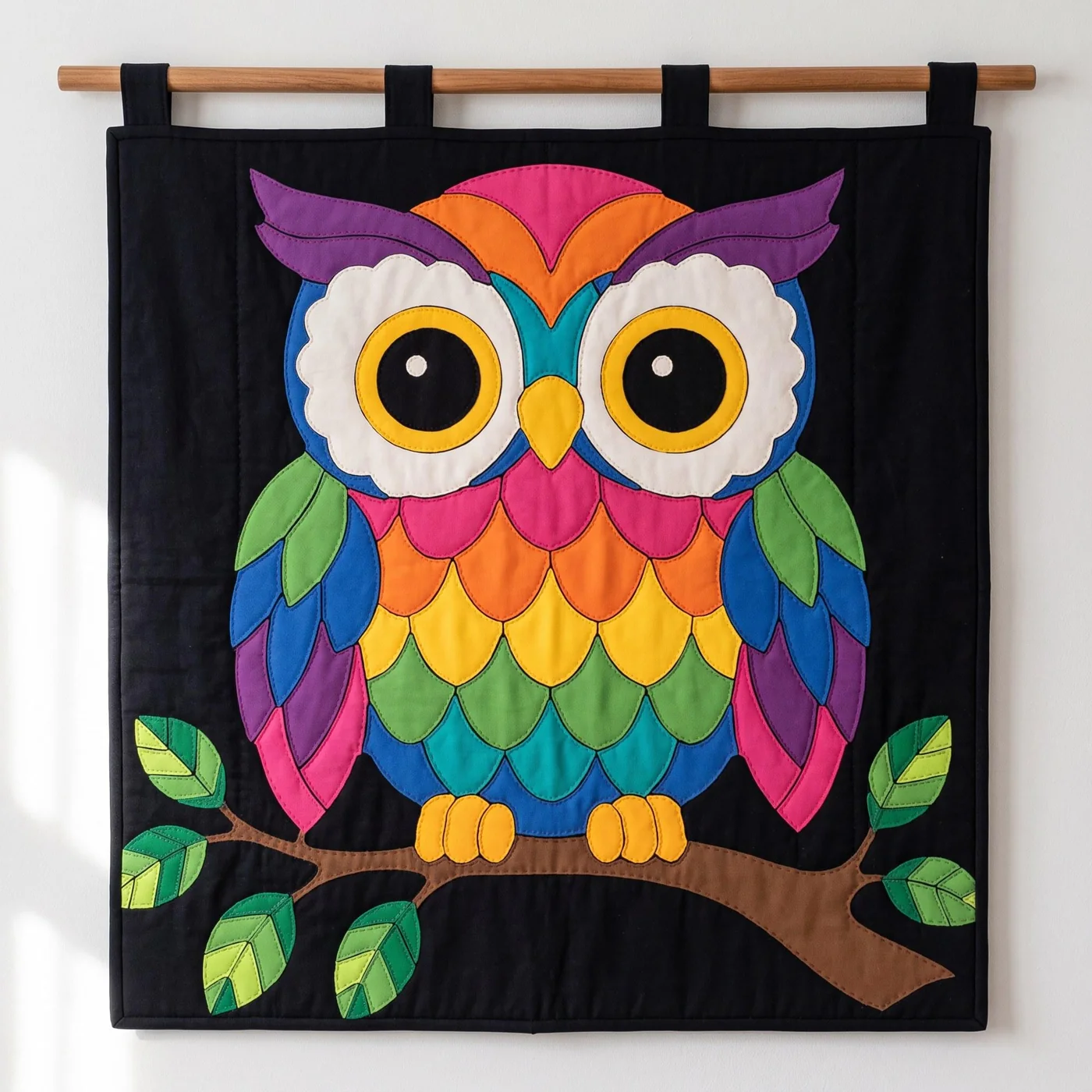 Owl quilt pattern